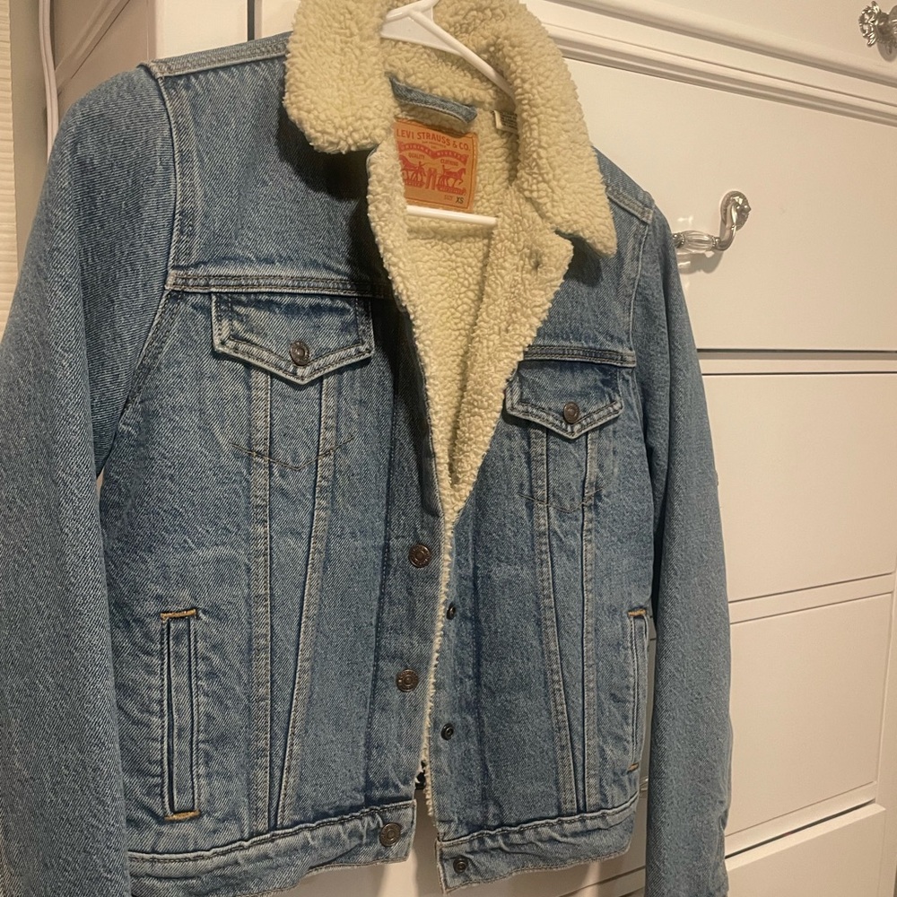 Women’s Levi's Sherpa Lined Denim Jacket